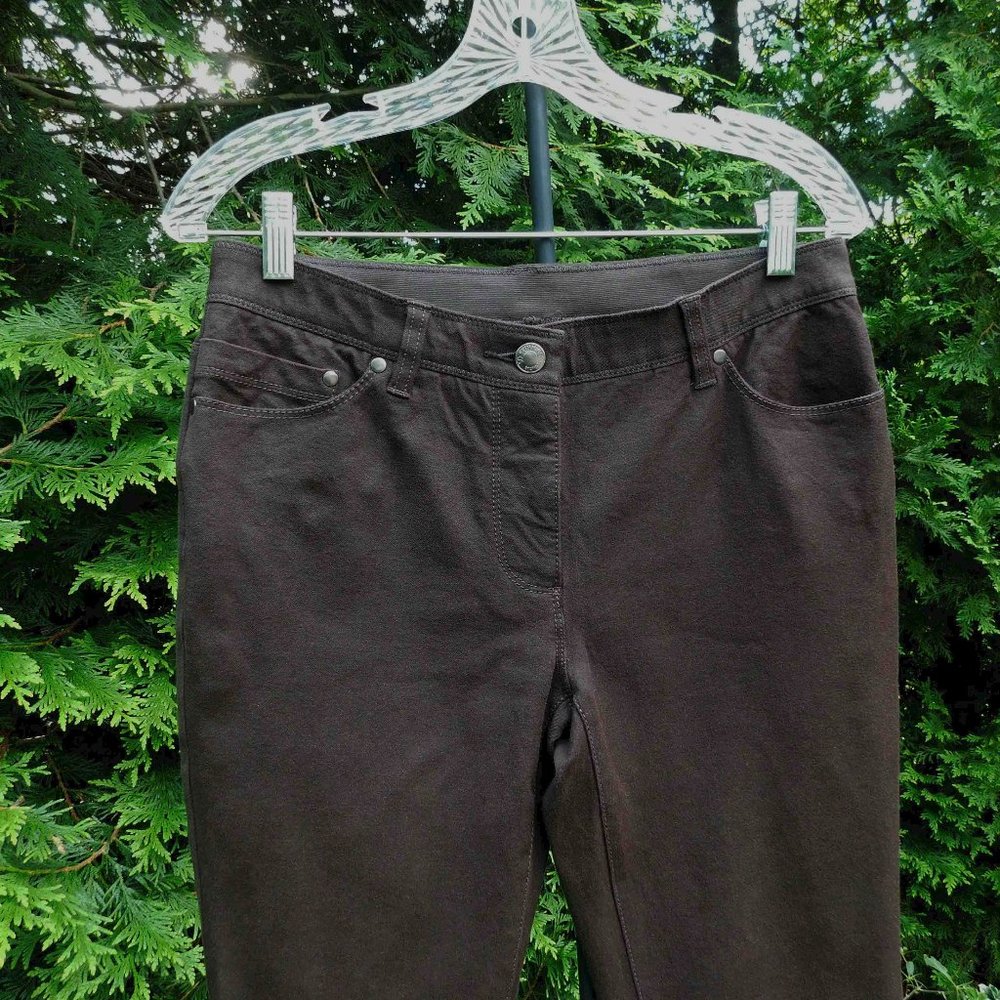 So Slimming by Chico's Dark Brown 5-Pkt Skinny Jeans - Picture 2 of 3